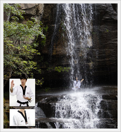 Taekwondo Uniform (No.K-815, 8.15)  Made in Korea